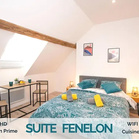 Kasa Suite - Studio Tout Equipe Et Cosy Cambrai Exterior photo